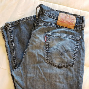 Levi's 514 Straight Fit Jeans (Blue Comet) 34x34
